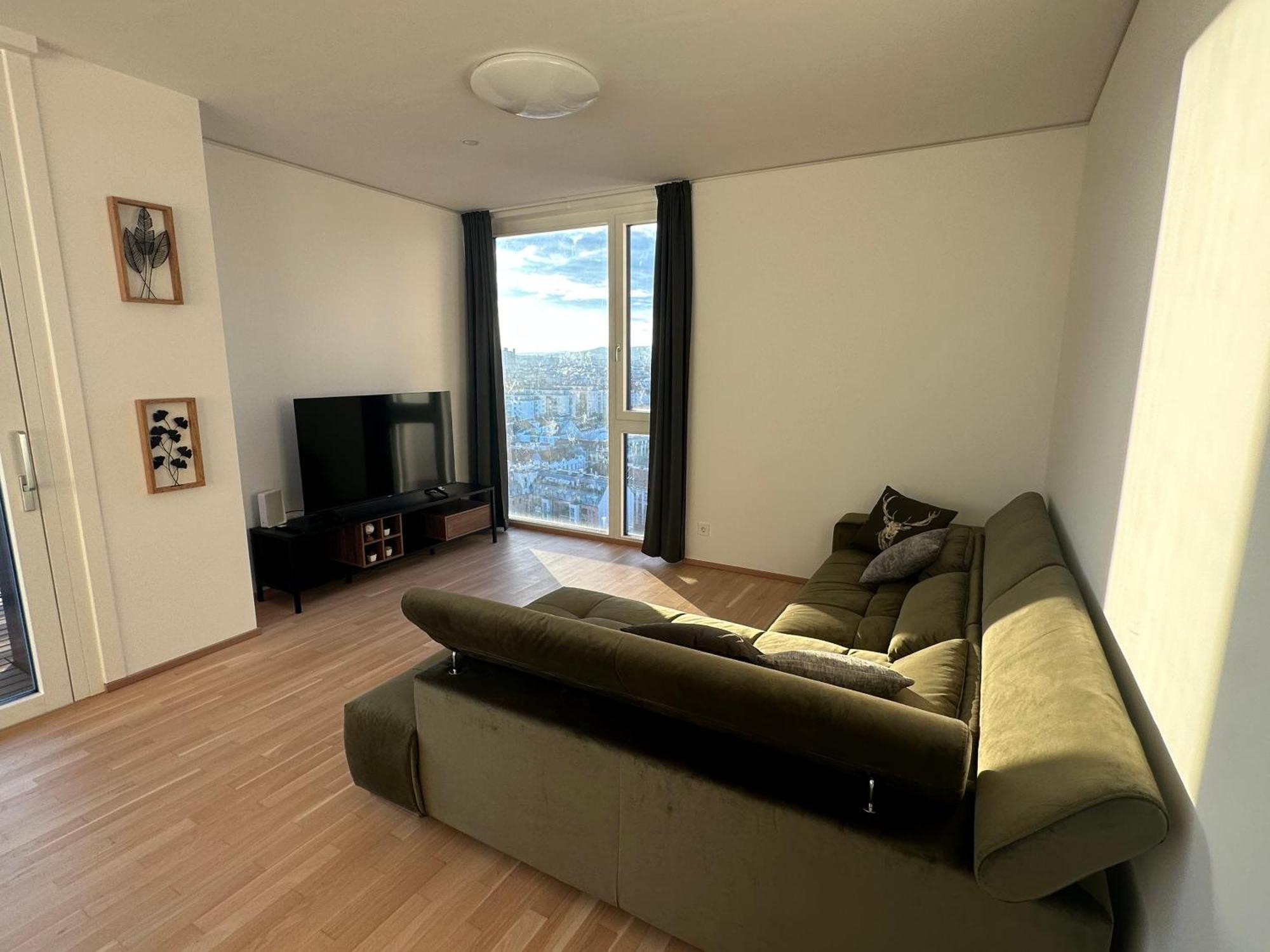 Panorama Sky Apartment I Rooftop Pool I Metro Station فيينا المظهر الخارجي الصورة